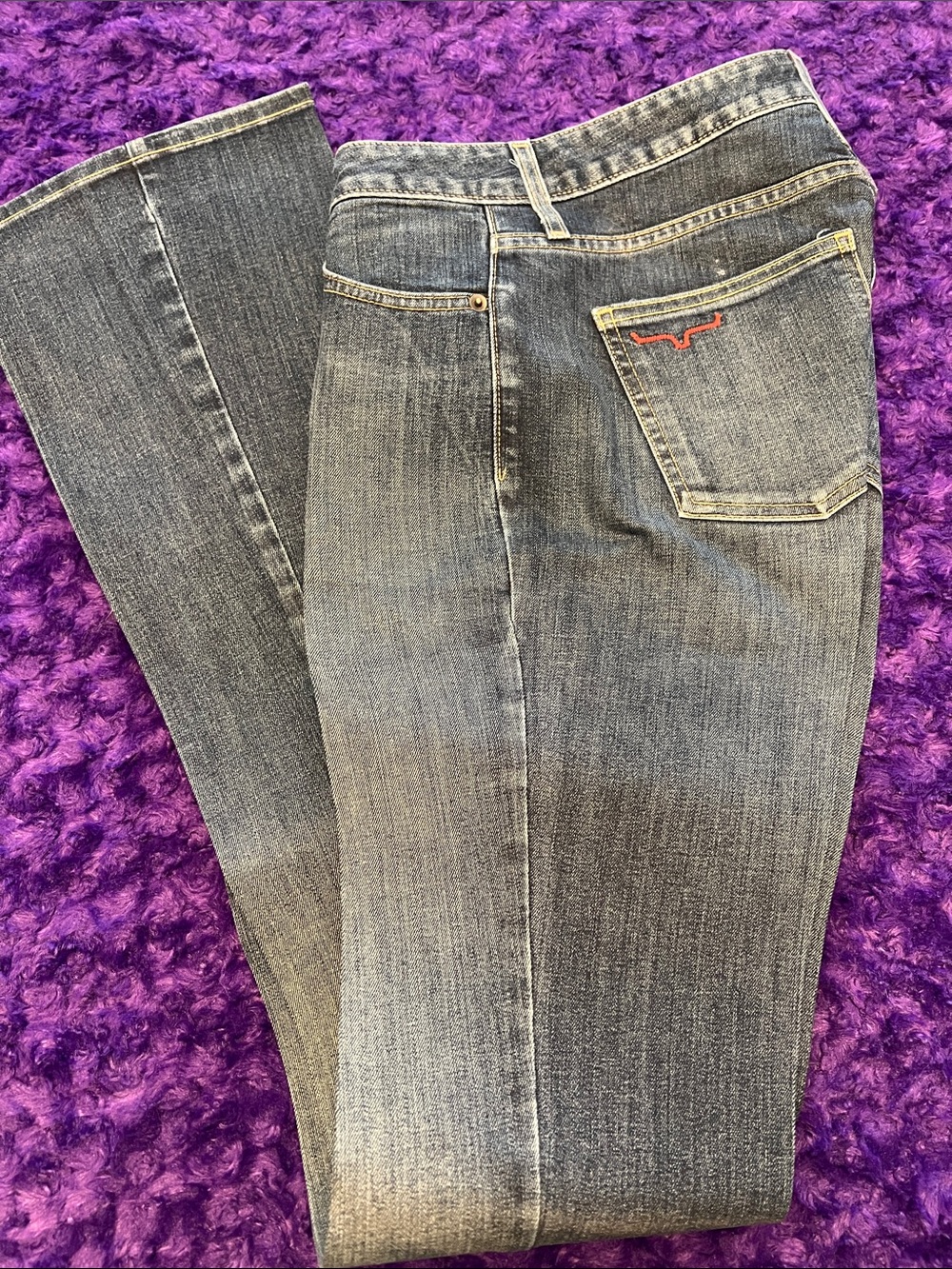 Women’s times ranch boot, cut jeans Blue Denim Jeans